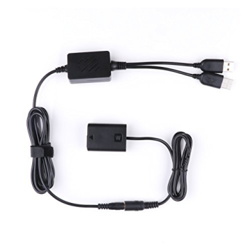 AC-PW20 Dual USB Adapter for Sony Cameras - Reliable Power