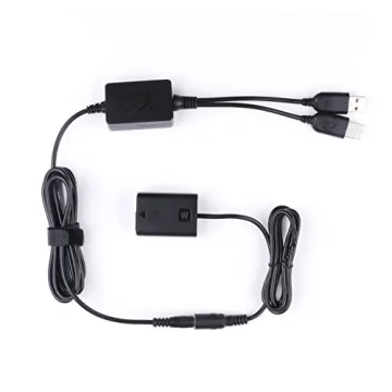 AC-PW20 Dual USB Adapter for Sony Cameras - Reliable Power