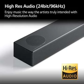 LG S75Q 3.1.2ch Sound bar with Dolby Atmos DTS:X, High-Res Audio, Synergy TV, Meridian, HDMI eARC, 4...