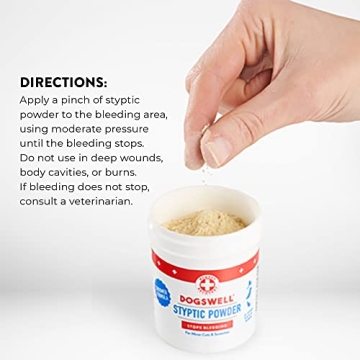 DOGSWELL Recovery Styptic Blood Stopper Powder 1.5oz