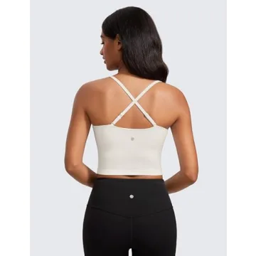 CRZ YOGA Butterluxe Adjustable Longline Sports Bra Women