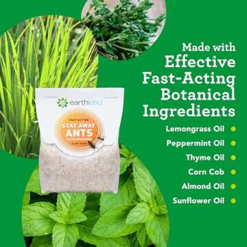 EarthKind Ant & Cockroach Deterrent Pouches - Natural Protection