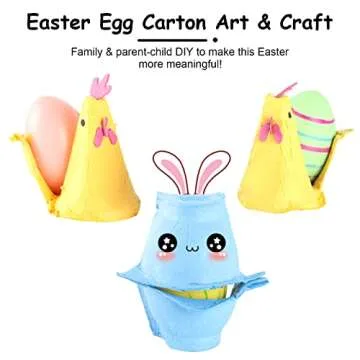 20 Pack Half Dozen Colored Egg Cartons, Colorful Reusable Natural Pulp Paper Egg Cartons 6 Count for Chicken Eggs, Bulk Blank Cardboard Easter Toy Color Storage Tray for Family Gifts Easter Crafts