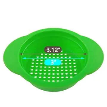 2 Pack - Can Strainer for Effortless Food Preparation | BPA-Free, Dishwasher Safe