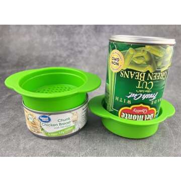 Effortless 2 Pack Can Strainer | Durable, BPA-Free Kitchen Tool
