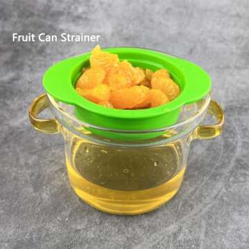 Effortless 2 Pack Can Strainer | Durable, BPA-Free Kitchen Tool