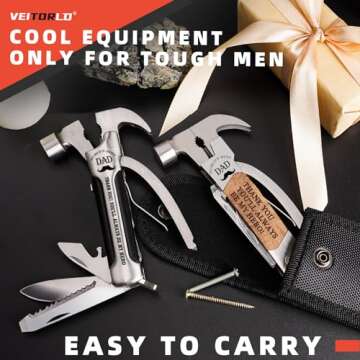 VEITORLD Multitool with Engraved Box - Perfect Dad Gifts