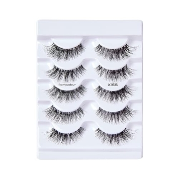 KISS Pompadour Blowout False Eyelashes 5 Pairs