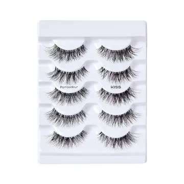 KISS Pompadour Blowout False Eyelashes 5 Pairs