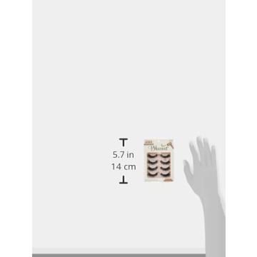 KISS Pompadour Blowout False Eyelashes 5 Pairs