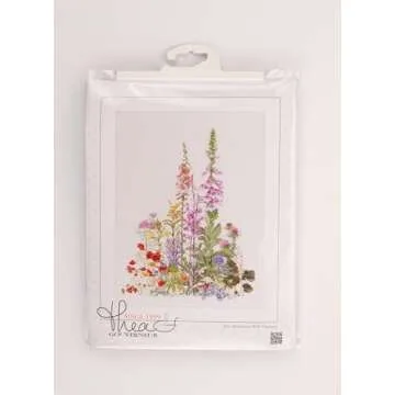 Thea Gouverneur Cross Stitch Kit American Wild Flowers