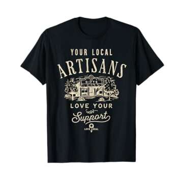 Support Your Local Artisans Vintage Handmade T-Shirt