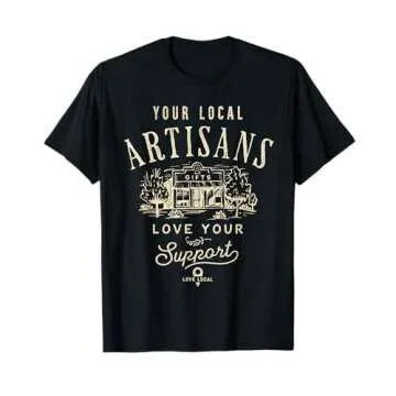 Support Your Local Artisans Vintage Handmade T-Shirt