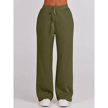 Stylish ANRABESS Women 2 Piece Sweatpants and Sweatshirt