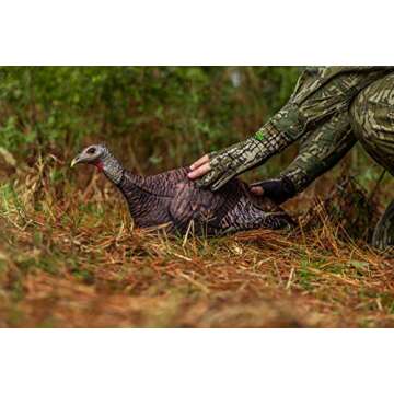 Primos Hunting Primos Photoform Hen Decoy, Lifelike Lightweight Turkey Hunting Decoy 69068