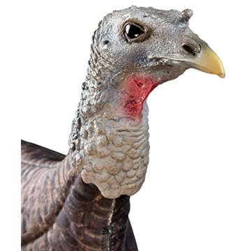 Primos Hunting Primos Photoform Hen Decoy, Lifelike Lightweight Turkey Hunting Decoy 69068