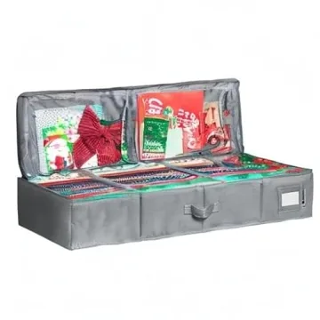 Premium Wrapping Paper Storage Container for Easy Organization