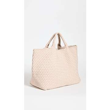 Naghedi Women's St Barths Large Tote in Ecru – Versatile and Chic Bag for All Occasions