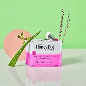 Herbal Infused Regular Absorbency Pads by The Honey Pot