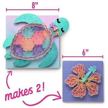 Craft-tastic Sea Turtle String Art Kit for Creative Kids