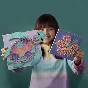 Craft-tastic Sea Turtle String Art Kit for Creative Kids
