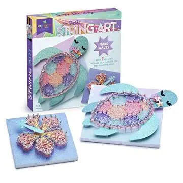 Craft-tastic Sea Turtle String Art Kit for Creative Kids