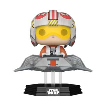 Funko POP! Rides: Star Wars Luke in T-47 Airspeeder - Collectible Vinyl Figure - Great Gift for Fans