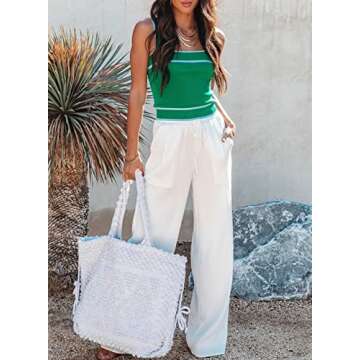 Stylish Dokotoo Women's Cropped Tank Top for Summer