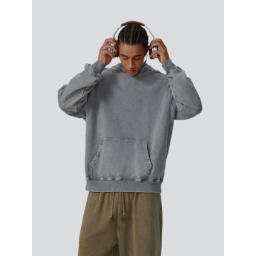 Ystävä Vintage Oversized Hoodie for On-Trend Comfort