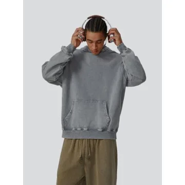 Ystävä Vintage Oversized Hoodie for On-Trend Comfort