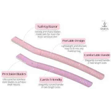 Sakya Biodegradable Dermaplaning Tool for Sensitive Skin