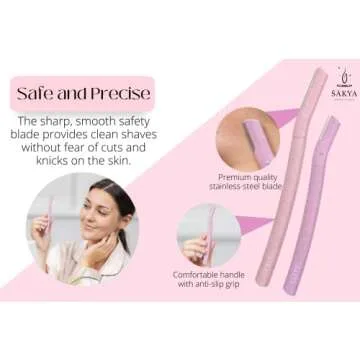 Sakya Biodegradable Dermaplaning Tool for Sensitive Skin