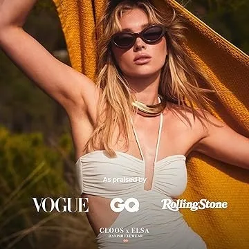 Elsa Hosk Christopher Cloos Vintage Polarized Sunglasses Eco-Friendly