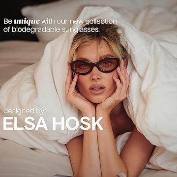 Elsa Hosk Christopher Cloos Vintage Polarized Sunglasses Eco-Friendly