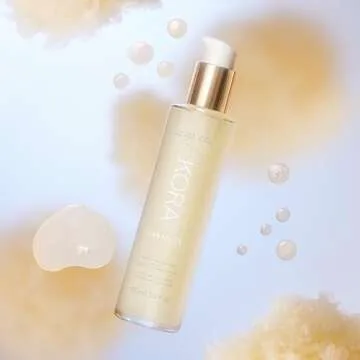 KORA Organics Milky Mushroom Oil Cleanser, Cleanse & Nourish, Certified Organic, Cruelty Free, 5.07 oz