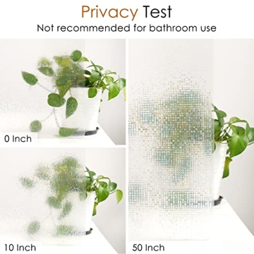 rabbitgoo Colorful Window Film for Privacy and Beauty