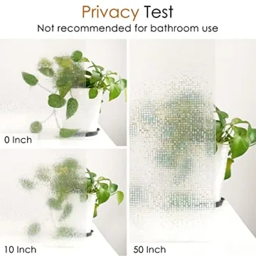 rabbitgoo Colorful Window Film for Privacy and Beauty