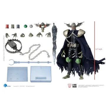 Hiya Toys Judge Dredd Judge Fear 6" Action Figure Collectible