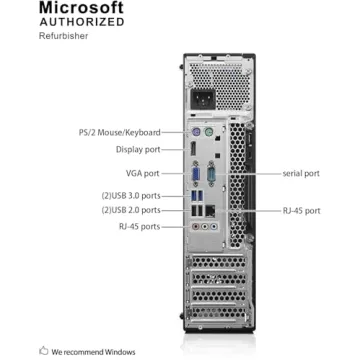 Lenovo ThinkCentre M700 SFF Desktop with 8GB RAM