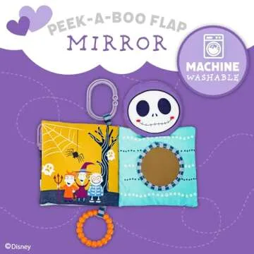Disney Nightmare Before Christmas Baby Crinkle Book