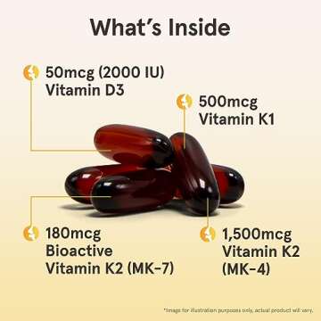 Jarrow K-Right - Vitamin K-Complex for Bone & Heart Health