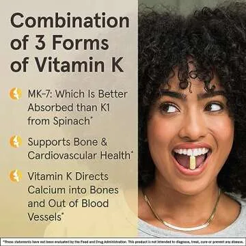 Jarrow K-Right - Vitamin K-Complex for Bone & Heart Health
