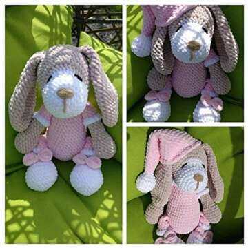 Himalaya Dolphin Baby Yarn Knitting Yarn 2 Skeins 264 Yards 2x100gram Super Bulky Baby Blanket Yarn (80303)