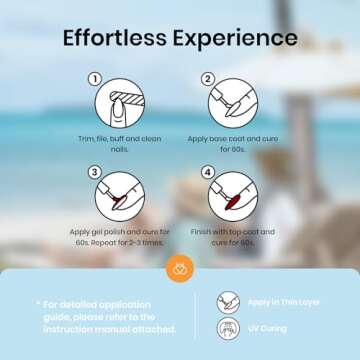 Beetles Summer Gel Nail Polish, 20 Colors Blue Nude Pink Purple Orange Glitter Gel Polish Glamour Games Collection with Base Top Coat Nail Art Soak off Gel Nail Manicure Gift for Girls Women