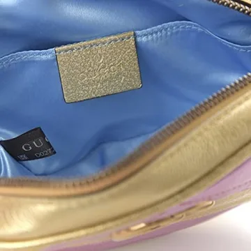 Gucci Marmont 2.0 Leather Belt Bag in Rose Pink Gold