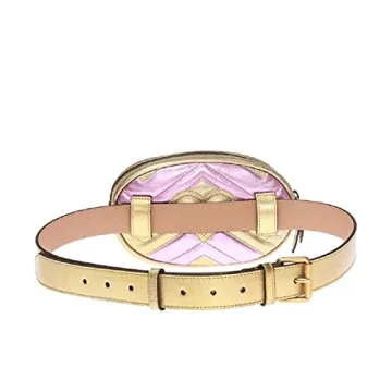 Gucci Marmont 2.0 Leather Belt Bag in Rose Pink Gold