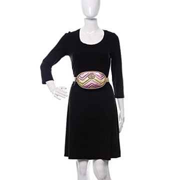 Gucci Marmont 2.0 Leather Belt Bag in Rose Pink Gold