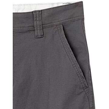 Amazon Essentials Men's 10” Lightweight Ripstop Stretch Cargo Short, Dark Grey, 40