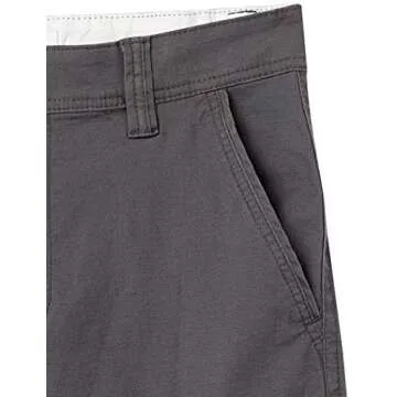 Amazon Essentials Men's 10” Lightweight Ripstop Stretch Cargo Short, Dark Grey, 40