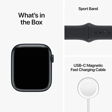Apple Watch Series 8 45mm GPS Renewed - Midnight